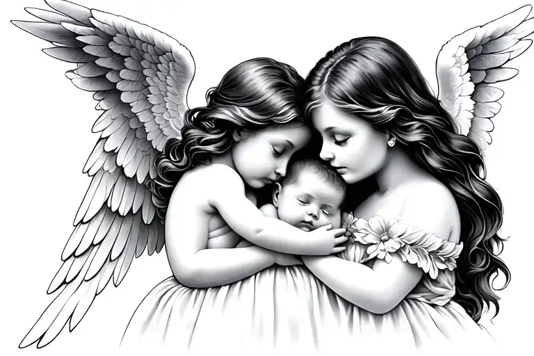 Memorial Of My Sister And Her Angel Baby Angel