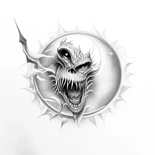 Volin Music Sewing Scary Monster