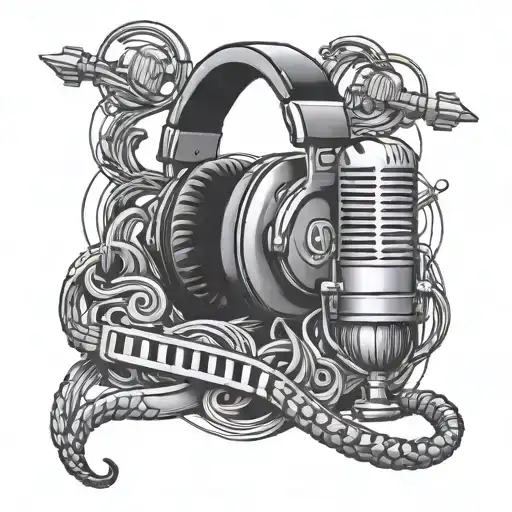 Mic Headphones Guitar Mixer