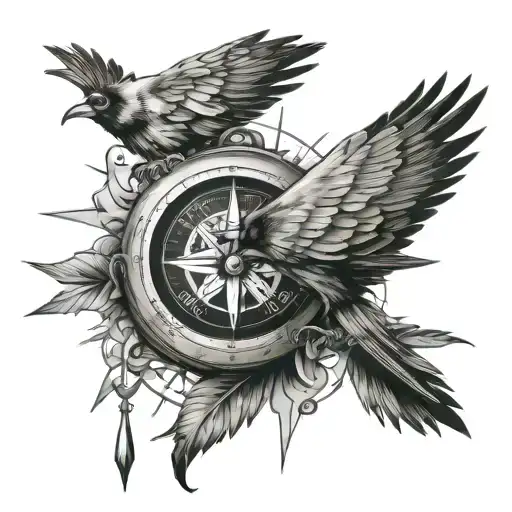 Compass And Crow Sketchy