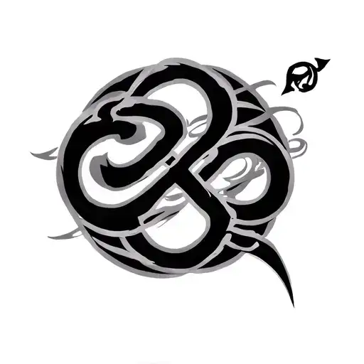 Chi Symbol Intertwined