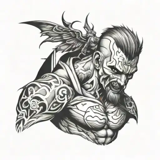 Man Standing Up To Evil