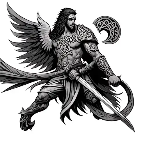 Celtic Warrior Tatoos