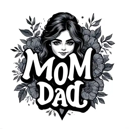 Mom Dad Tattoo Designs