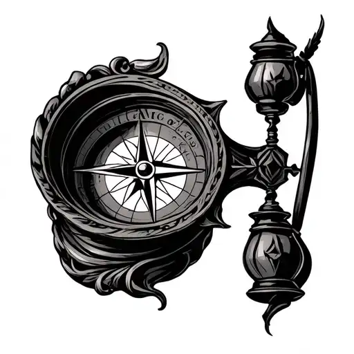 Compass Lantern Ring