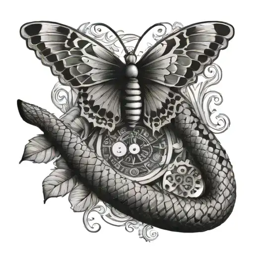 Scales Butterfly Snake