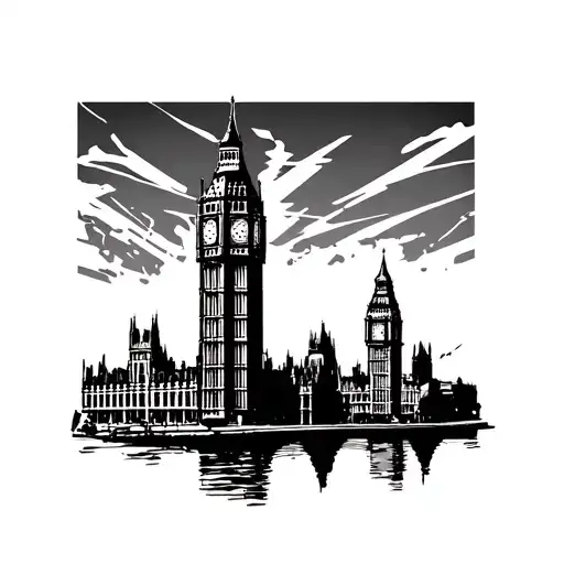 Background Of London Skyline