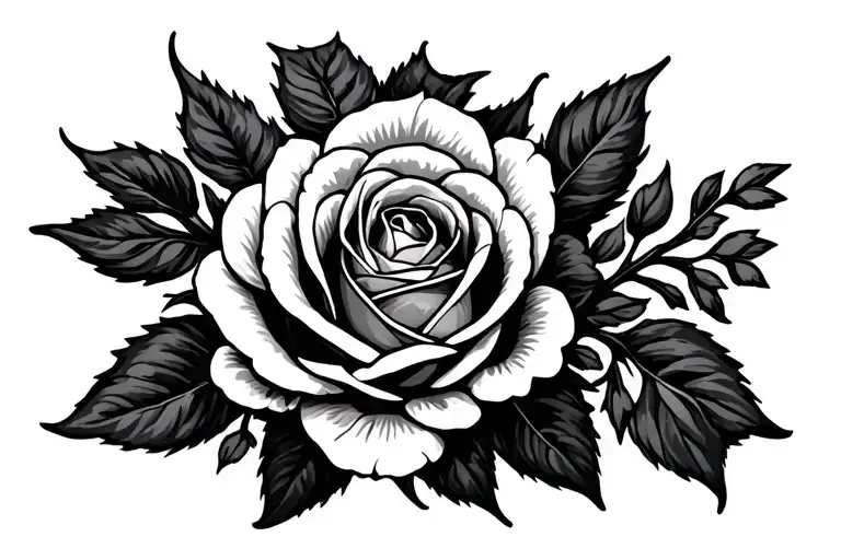 English Rose Surrounded