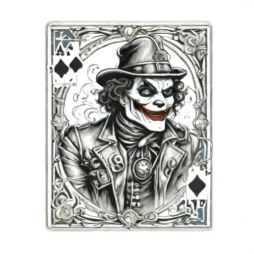 Joker Deck Of Cards Firefighter