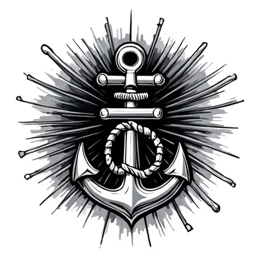 Italian Naval Anchor