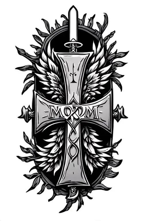 Rn Cross Mom Tribute For Men