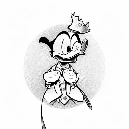 Gambling Donald Duck