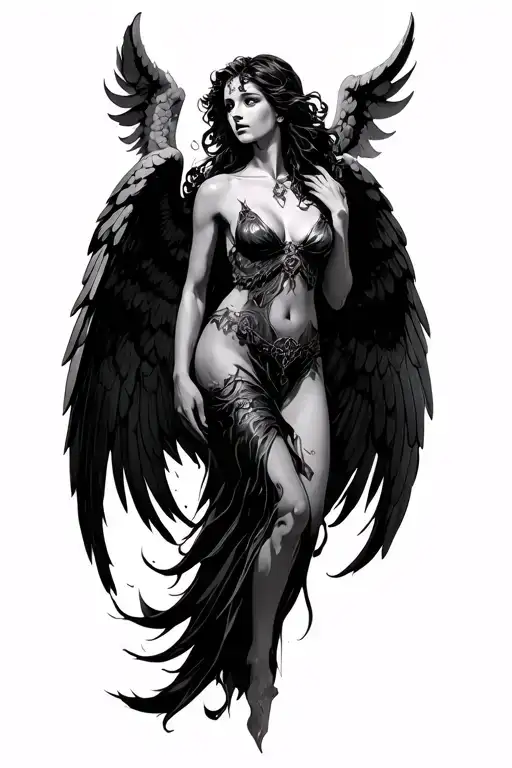 Go Black Angel A