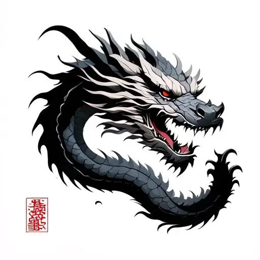 Japanese Tattoo Dragon