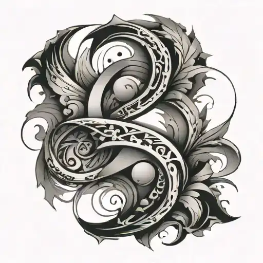 The Number 24 Abstract Representation