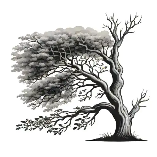 Tree With The Words Thank You