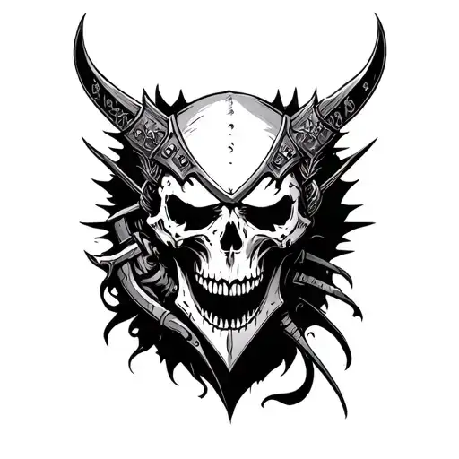 Skull Deamon Warrior