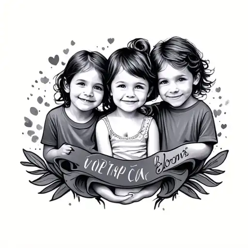 Three Kids Names In Them