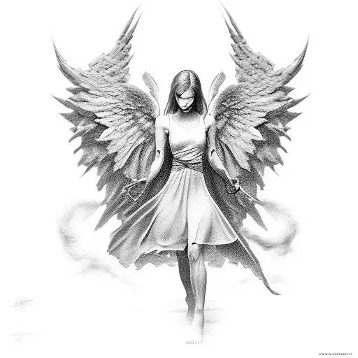 Realistic Angel Fighting