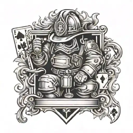 Jack Of All Trades Deck Of Cards Firefighter