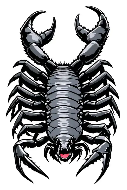 Big Scorpion With Metal Claws And His Stinger Is Explosive Like C4