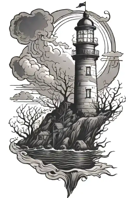 Spooky Light House