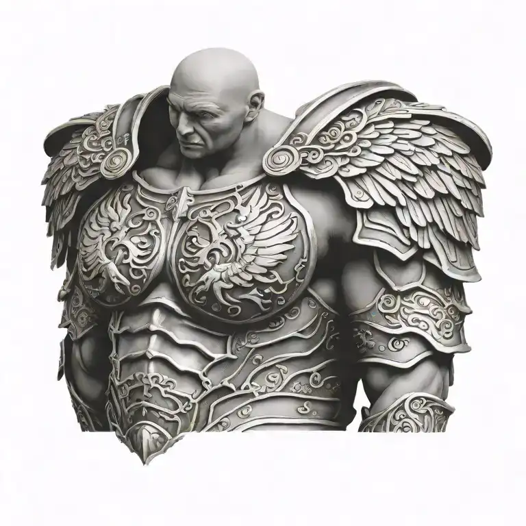 Shoulder Armor Biblical Angel