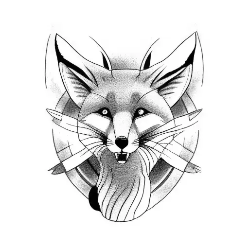 Make An Arm Sleeve Tattoo With A Rabit And Fox Who Are Dakar Mechanics