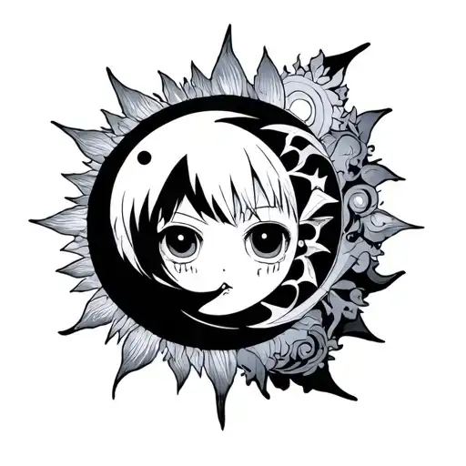 New School Soul Eater Sun And Moon