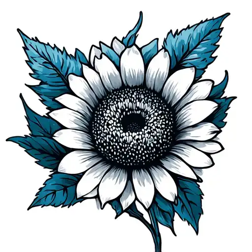 Blue Bonnet Sunflower Peony