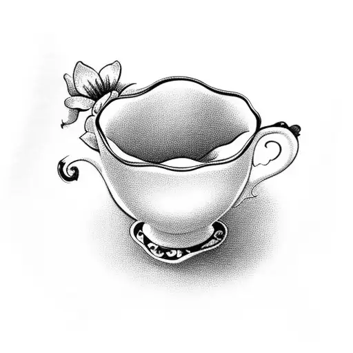 Floral Teacup Disney