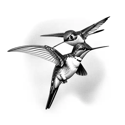 Two Hummingbird