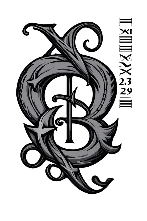 Roman Numeral Birthdate