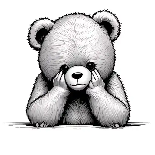 Hear No Evil Speak No Evil See No Evil But Teddy Bear