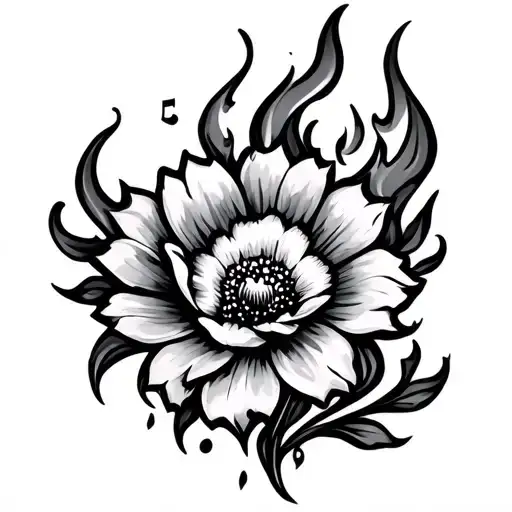 Fire Enrichment Music Flower