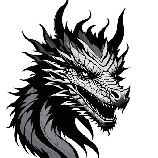 Face On Dragon