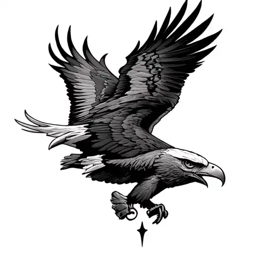 Eagle And Gun Made