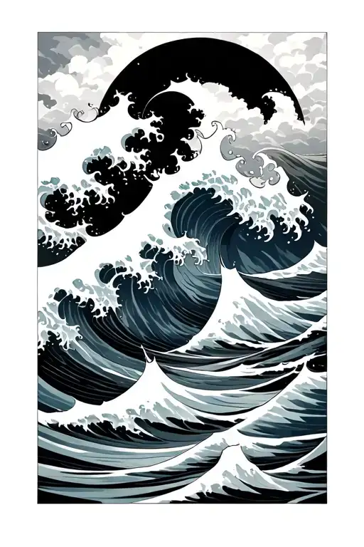 Ocean Wave 3 Sons Love