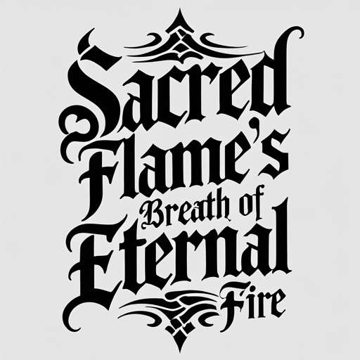 Sacred Flame’s Breath of Eternal Fire