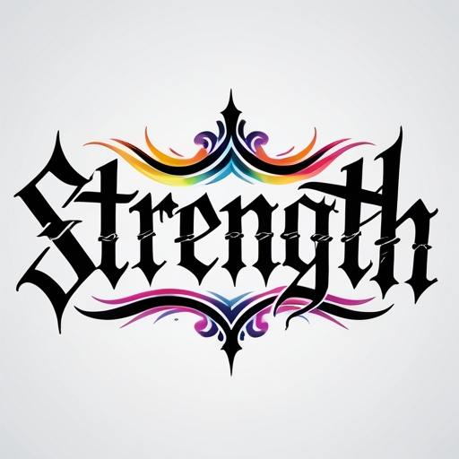 Strength Tattoo idea