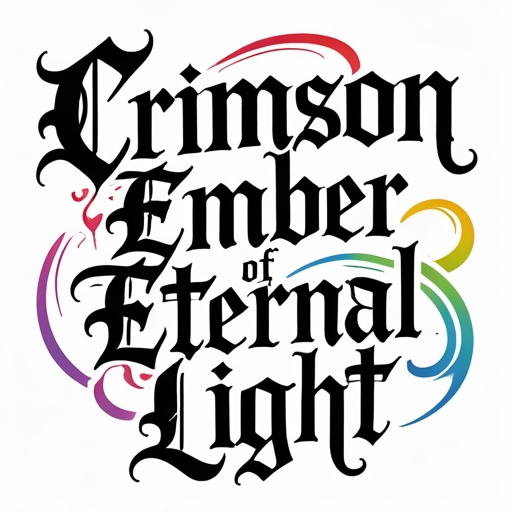 Crimson Ember of Eternal Light