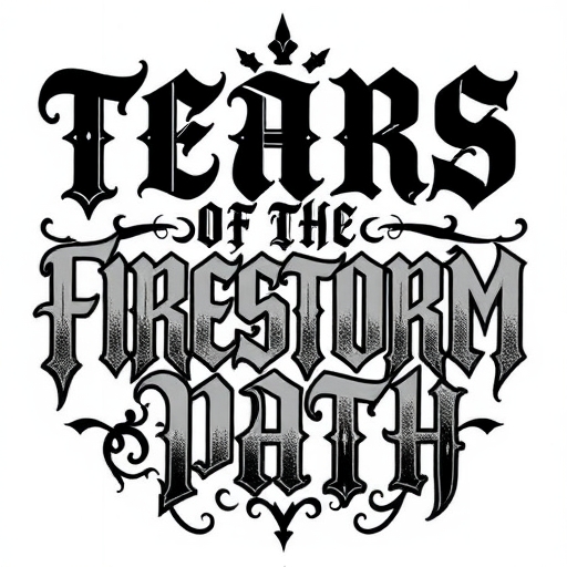 Tears of the Firestorm’s Path Tattoo idea