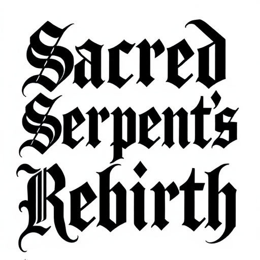 Sacred Serpent’s Rebirth Tattoo idea
