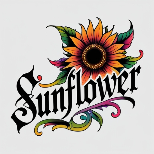 Sunflower Tattoo idea