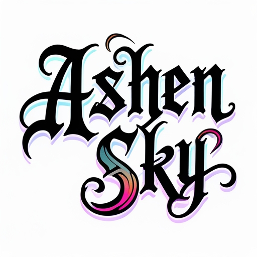 Ashen Sky Tattoo idea