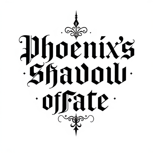 Phoenix’s Eternal Shadow of Fate Tattoo idea