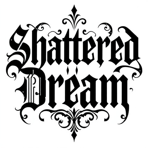 Shattered Dream Tattoo idea