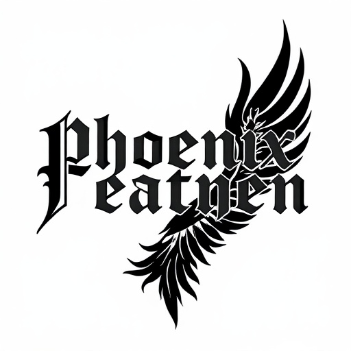 Phoenix Feather Tattoo idea