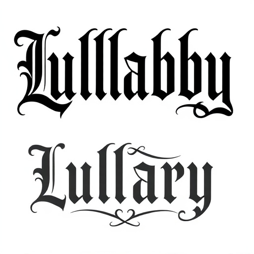 Lullaby Tattoo idea