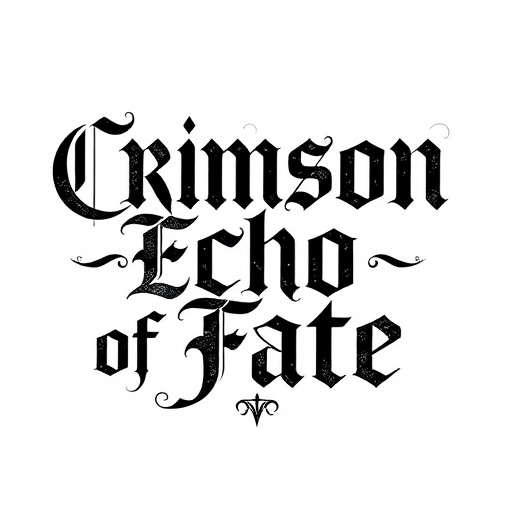 Crimson Echo of Fate Tattoo idea